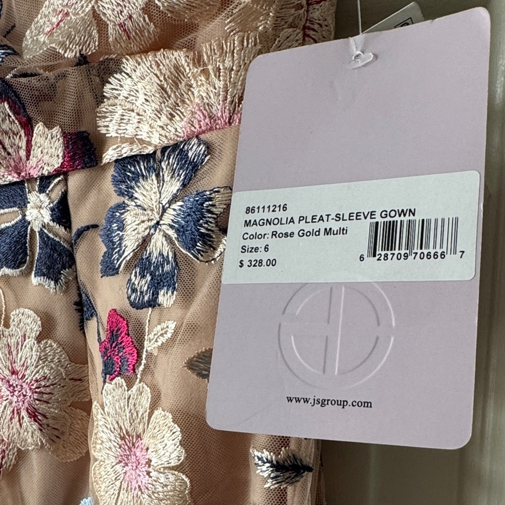 JS Collections Multicolor Floral Maxi Dress - Picture 5 of 7